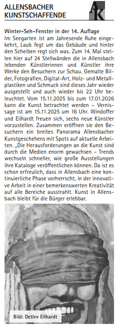 Ankündigung Winter-Seh-Fenster