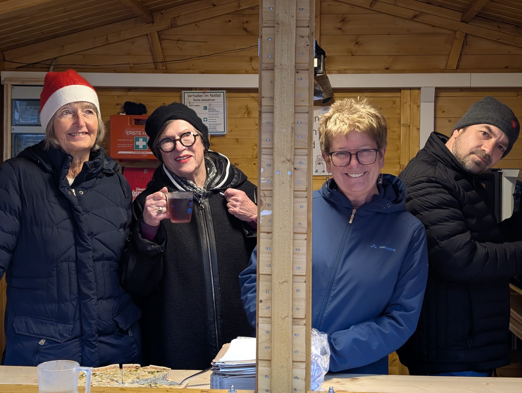 Auszeithütte am 12.12