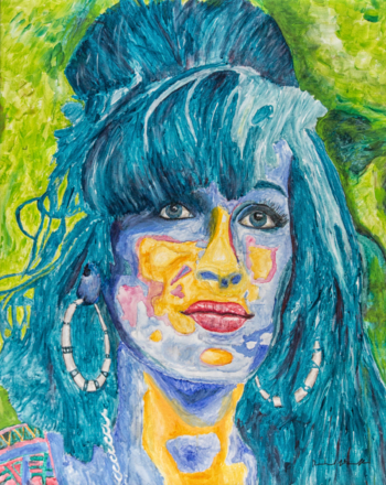 <b>AMY 02 </b> | acrylic | 100 x 80 cm