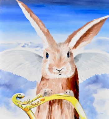 Schutzhase Siennabraun